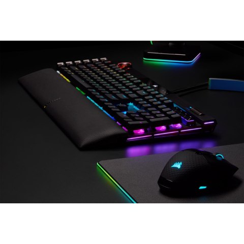 Klawiatura Gamingowa Corsair K100 RGB, Corsair OPX, LED RGB - Czarna