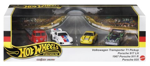 Hot Wheels Premium Zestaw Real Riders HRT54