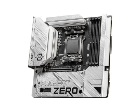 MSI B650M PROJECT ZERO płyta główna AMD B650 Gniazdo AM5 micro ATX