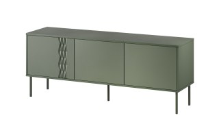 Szafka RTV 3D TRESSE 150x40x55 zieleń mat