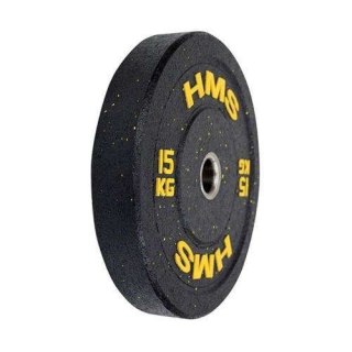 Talerz olimpijski Bumper 15 kg Żółty HMS HTBR15