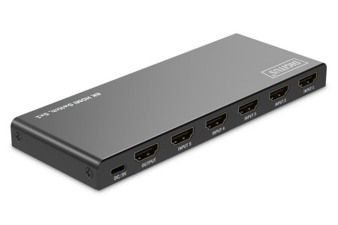 Switch HDMI 5x1, 8K/60Hz (4:4:4), HDR, HDCP 2.3