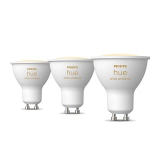 Philips Hue White ambiance Inteligentny reflektor punktowy GU10 (3 szt.)