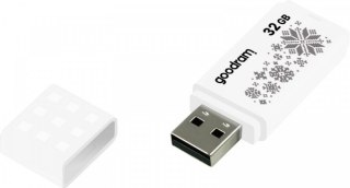 Pendrive GOODRAM UME2 32GB USB 2.0 Winter (32 GB /USB 2.0 /Biały z wzorem )