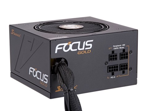 Seasonic Focus Gold 650 moduł zasilaczy 650 W 20+4 pin ATX ATX Czarny