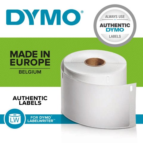 Etykiety Dymo do różnych zastosowań 57x32mm białe 2093095 12 rulonów