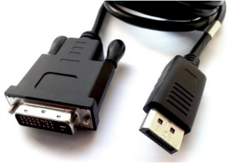 UNITEK Display Port - DVI 1.8m 1x DisplayPort (wtyk) 1x DVI