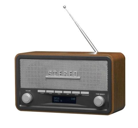 Radio retro DAB+/FM Denver DAB-18 dark wood