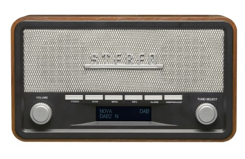 Radio retro DAB+/FM Denver DAB-18 dark wood