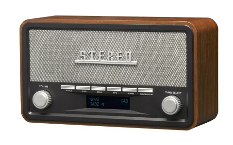 Radio retro DAB+/FM Denver DAB-18 dark wood