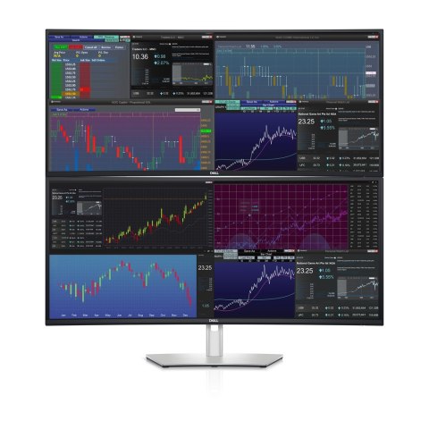 DELL UltraSharp U3824DW LED display 95,2 cm (37.5") 3840 x 1600 px Wide Quad HD+ LCD Czarny, Srebrny