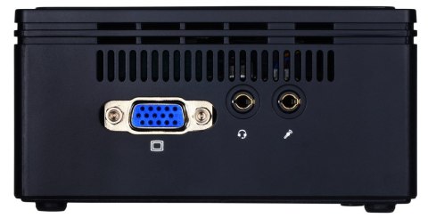 IGABYTE GB-BACE-3160 komputer typu barebone Wielkość PC 0.5L Czarny J3160 1,6 GHz Mini J3160 HD 400 DOS 2Y