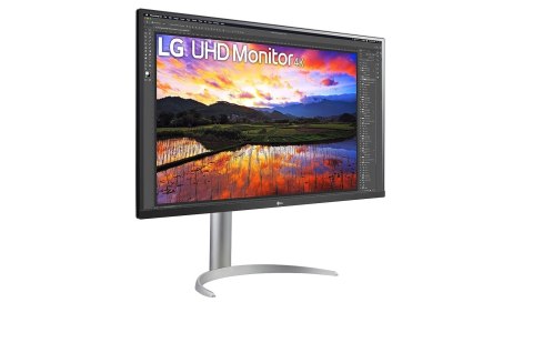 LG 32UP55NP-W monitor komputerowy 80 cm (31.5") 3840 x 2160 px 4K Ultra HD Biały