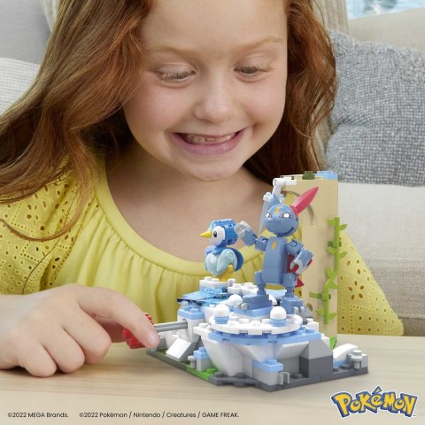 ] Mega Bloks Pokemon Sniezny Dzien Piplupa Hkt20 Pud6