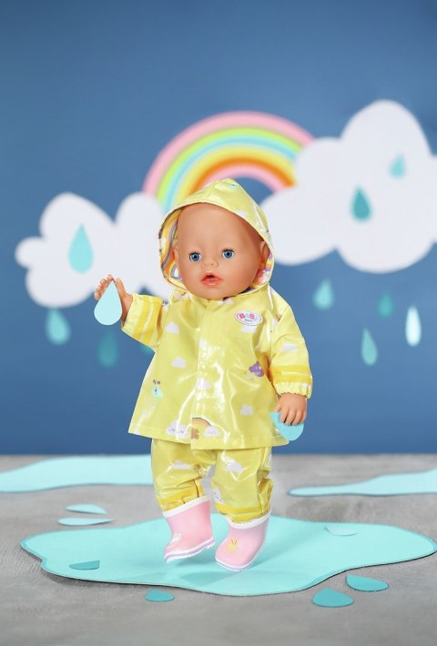 BABY born Deluxe Rain Outfit 43cm Zestaw przeciwdeszczowy dla lalek