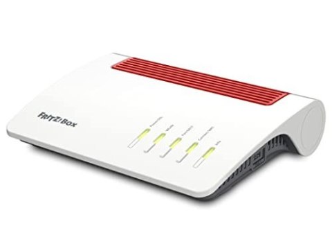 FRITZ!Box 7590 AX router bezprzewodowy Gigabit Ethernet Dual-band (2.4 GHz/5 GHz) Biały