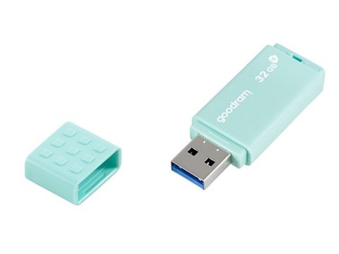 Pendrive GOODRAM USB 3.0 UME3 Care 32 GB (32 GB /USB 3.0 /Miętowy )