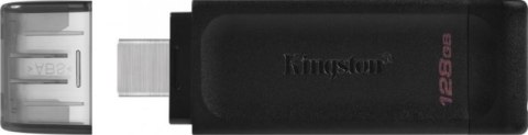 Pendrive KINGSTON DT70/128GB (128 GB /Czarny )