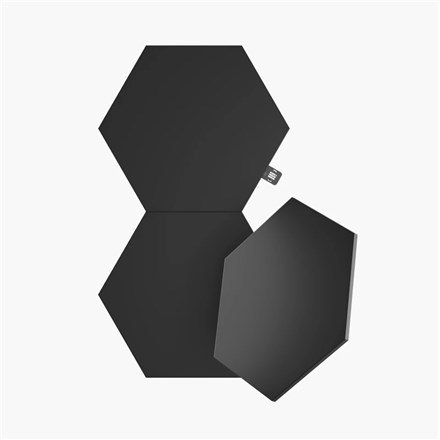 Nanoleaf|Shapes Black Hexagon Expansion pack (3 panels)|42 W|WiFi