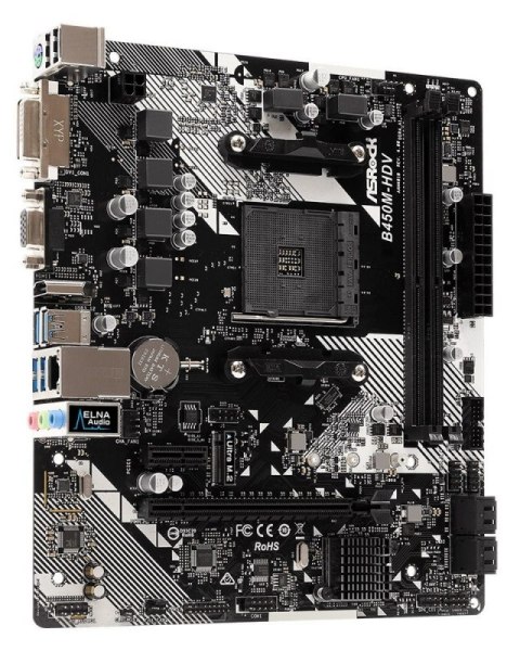 Płyta główna ASROCK B450M-HDV R4.0 Socket AM4 microATX