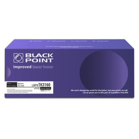 Toner BLACK POINT LBPKTK3160 Kyocera TK-3160