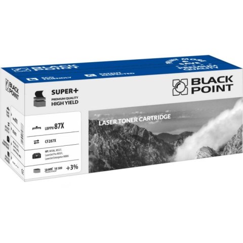 Toner BLACK POINT LBPPH87X HP CF287X