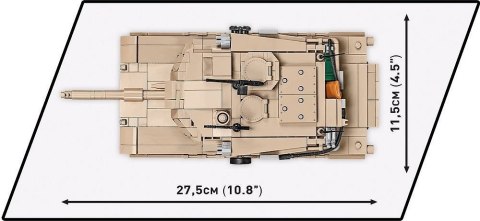 COBI 2622 Armed Forces Czołg M1A2 Abrams 975 klocków