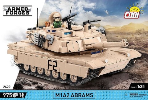 COBI 2622 Armed Forces Czołg M1A2 Abrams 975 klocków