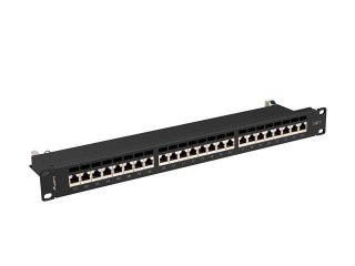 LANBERG PATCH PANEL 19" 24 PORT 1U KAT.7 FTP CZARNY PPS7-1024-B