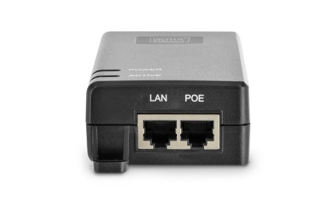 Zasilacz/Adapter PoE+ 802.3at aktywny max. 55V 30W 10/100/1000Mbps