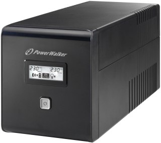 PowerWalker VI 1000 LCD 1 kVA 600 W 4 x gniazdo sieciowe