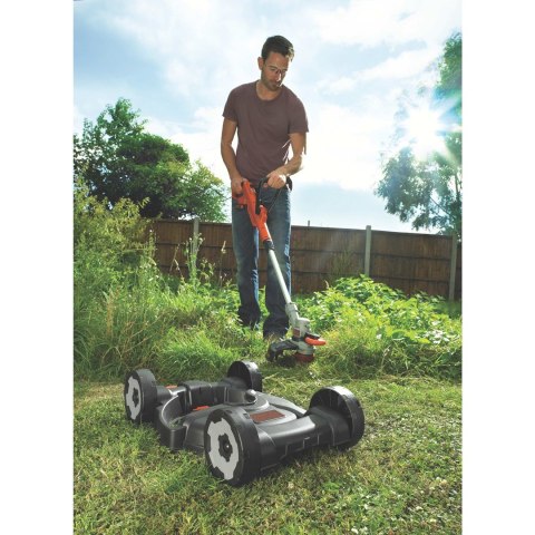 Black & Decker STC1820CM-QW przecinarka do pędzli/trymer Bateria Czarny, Pomarańczowy, Srebrny