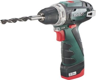 Metabo PowerMaxx BS Zamek centralny 800 g Czarny, Zielony