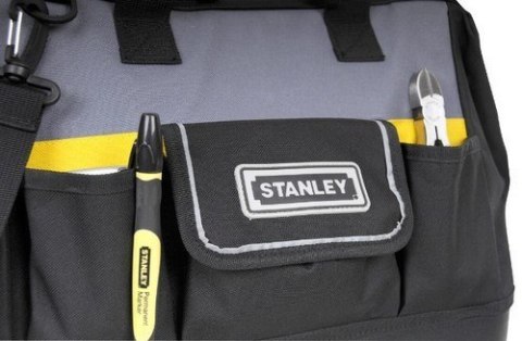 Stanley 1-96-183 pudełko na narzędzia Nylon, Plastik Czarny, Szary