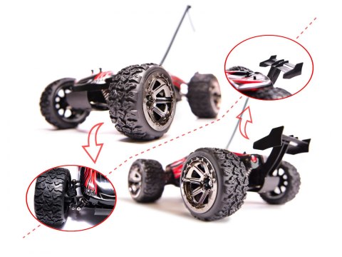 Samochód RC NQD Land Buster 4x4 USB 1:12 czerwony