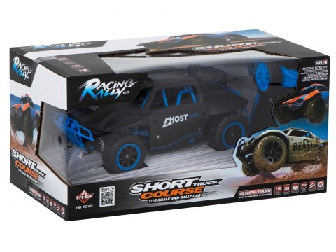 Samochód RC Racing Rally 2.4Ghz 4WD czarny 1:18 zdalnie sterowany na pilota