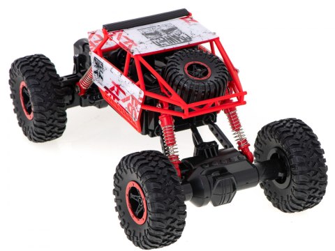 Samochód RC Rock Crawler HB 2,4GHz 1:18 czerwony