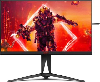 Monitor AOC AG275QZN/EU (27" /VA /240Hz /2560 x 1440 /Czarno-czerwony)