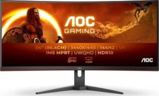 Monitor AOC CU34G2XE/BK (34" /VA /144Hz /3440 x 1440 /Czarny)