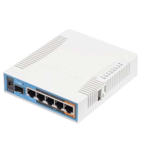 Router WiFi 4 Mikrotik hAP ac (RB962UiGS-5HacT2HnT) 2,4GHz(2x2)/5GHz(3x3) 6p