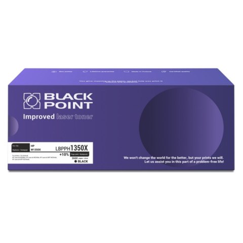 Toner BLACK POINT LBPPH1350X HP W1350X