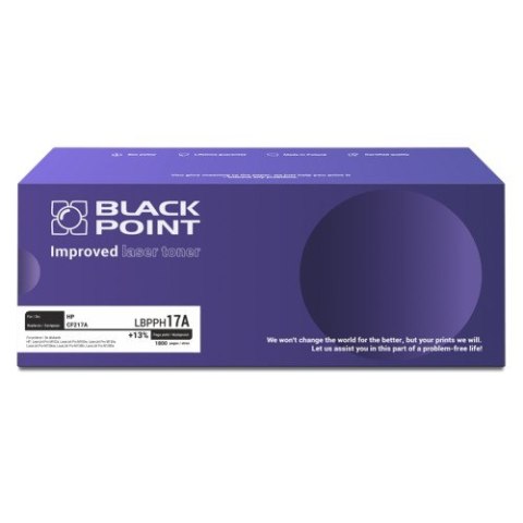 Toner BLACK POINT LBPPH17A HP CF217A