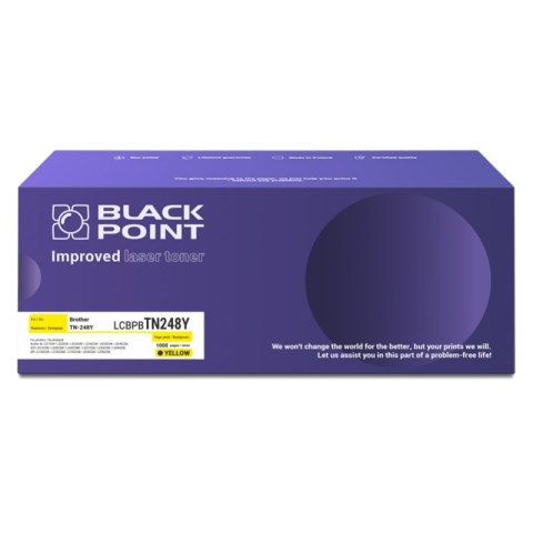 Toner BLACK POINT LCBPBTN248Y Brother TN-248Y