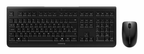 CHERRY DW 3000 klawiatura Dołączona myszka Dom/Biuro RF Wireless QWERTY British English Czarny