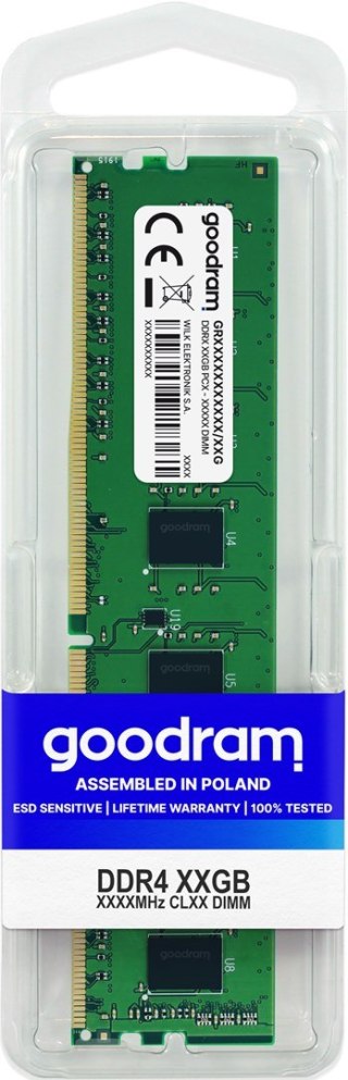 GOODRAM DDR4 16GB PC4-25600 3200MHz CL22 1024x8