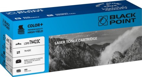 Toner BLACK POINT LCBPBTN423C TN-423C