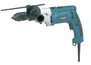 Makita HP2071J wiertło Zamek centralny 2900 RPM Czarny, Niebieski, Srebrny 2,5 kg