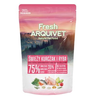 PRÓBKA ARQUIVET FRESH Półwilgotna karma dla psa kurczak i ryba oceaniczna 100 g