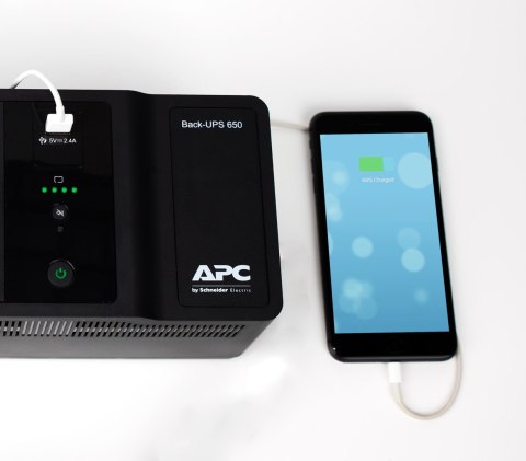 APC BACK-UPS 650VA 230V 1 USB/CHARGING PORTS