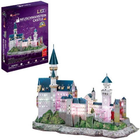 CubicFun Neuschwanstein Castle Puzzle 3D 128 szt. Budynki